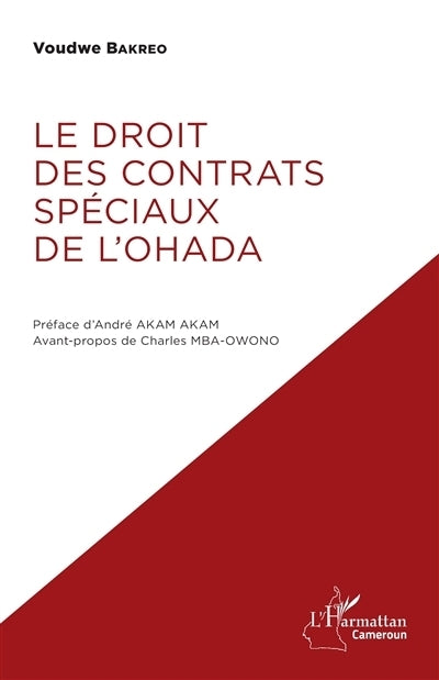 droit des contrats spéciaux de l'OHADA (Le)