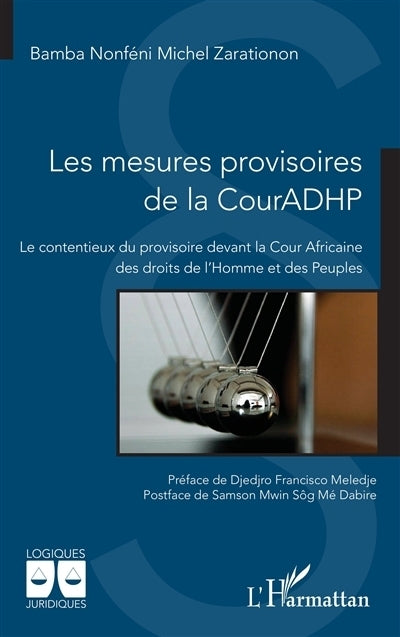 mesures provisoires de la CourADHP (Les)