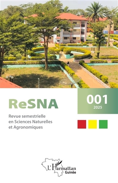Revue semestrielle en sciences naturelles et agronomiques, n°1