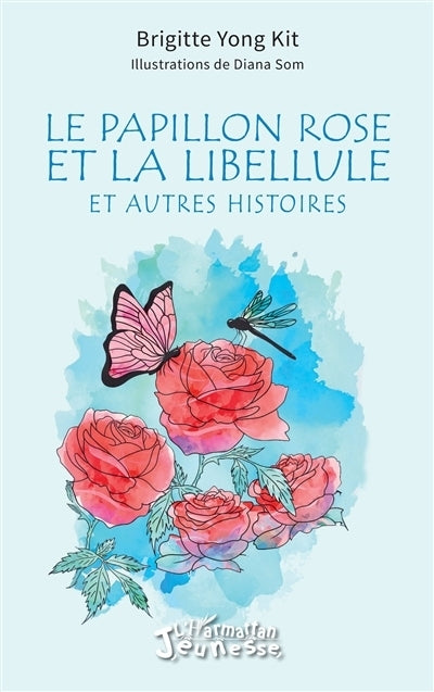papillon rose et la libellule (Le)