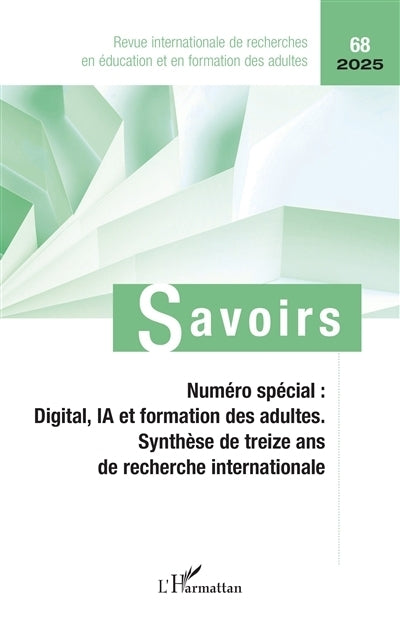 Savoirs, n°68. Numéro spécial