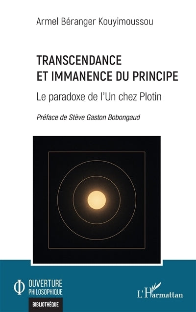Transcendance et immanence du principe