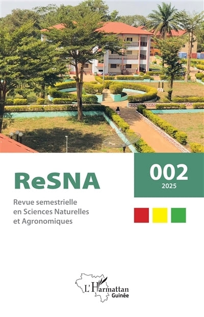 Revue semestrielle en sciences naturelles et agronomiques, n°2