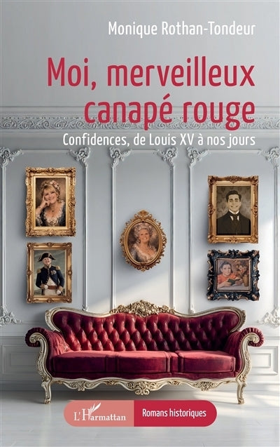 Moi, merveilleux canapé rouge