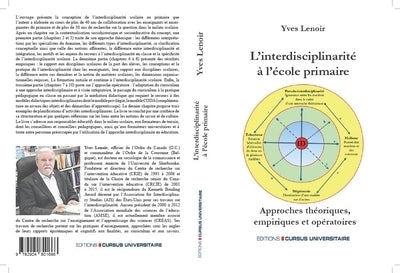 L'interdisciplinarité à l’école primaire : Approches théoriques, empiriques et opératoires